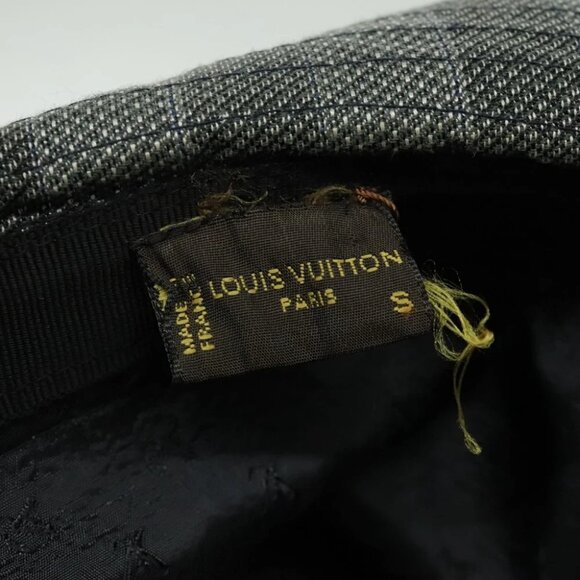 LOUIS VUITTON Hat Cotton S Gray LV - Picture 12 of 12